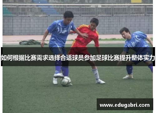 如何根据比赛需求选择合适球员参加足球比赛提升整体实力